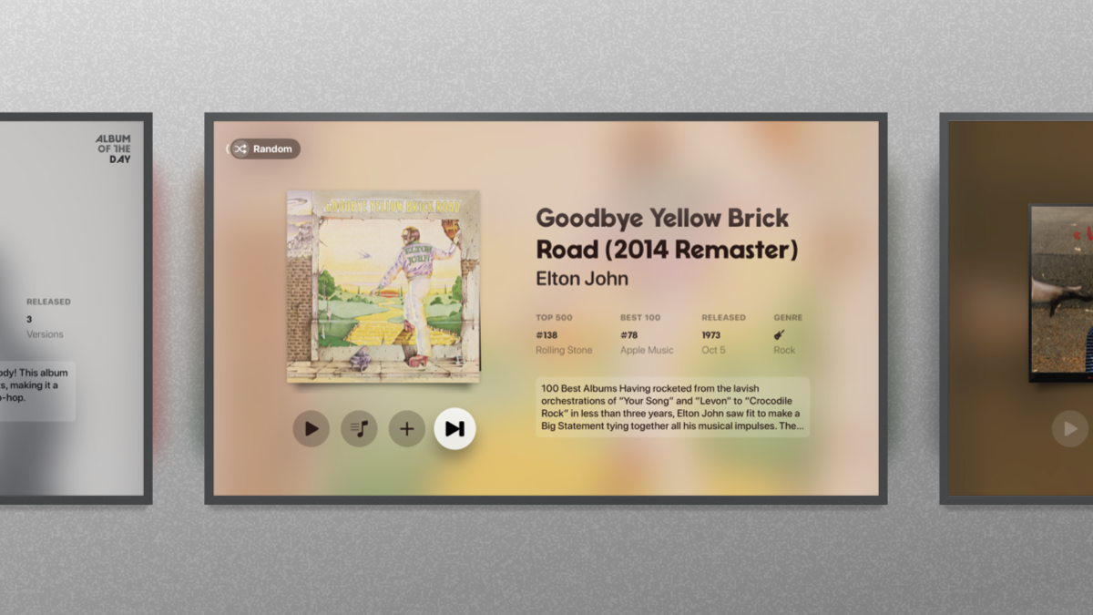 NowPlaying for Apple TV: Rediscovering the Art of Album Listening