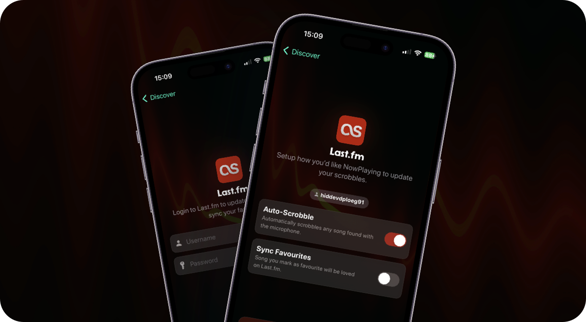 Connect Last.fm to NowPlaying and make your scrobbling live easier!